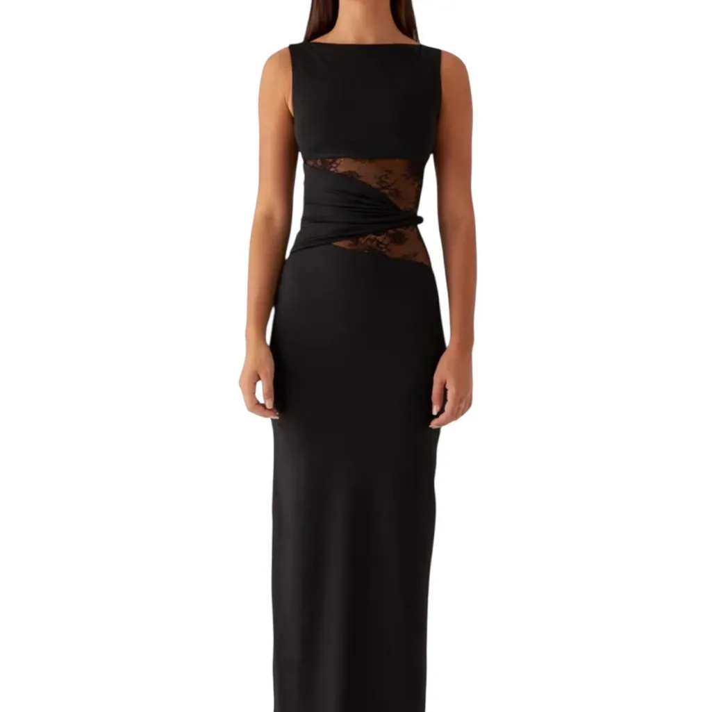 Peppermayo  Exclusive - Karma Maxi Dress - Black 4 NWT - Image 2