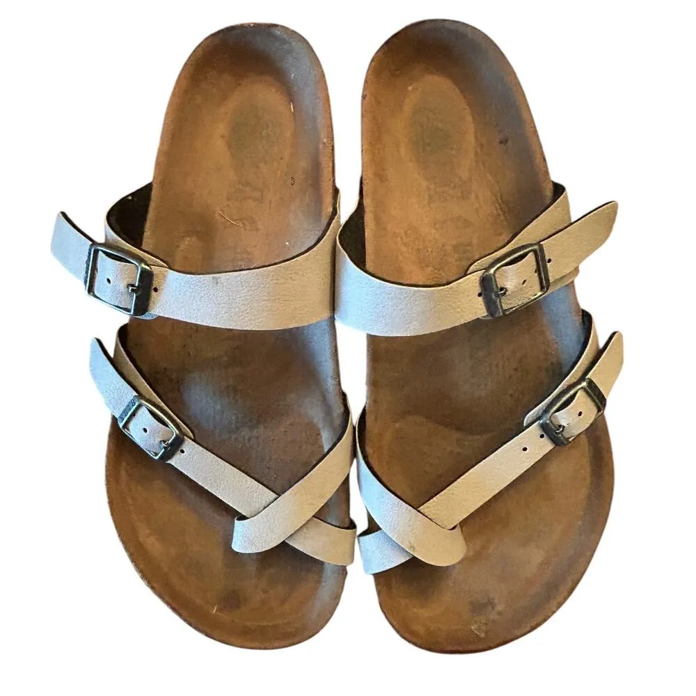 BIRKENSTOCK Sandcastle Mayari Birko Flor Strappy Sandal Women's EU 37 US 6 - Image 3