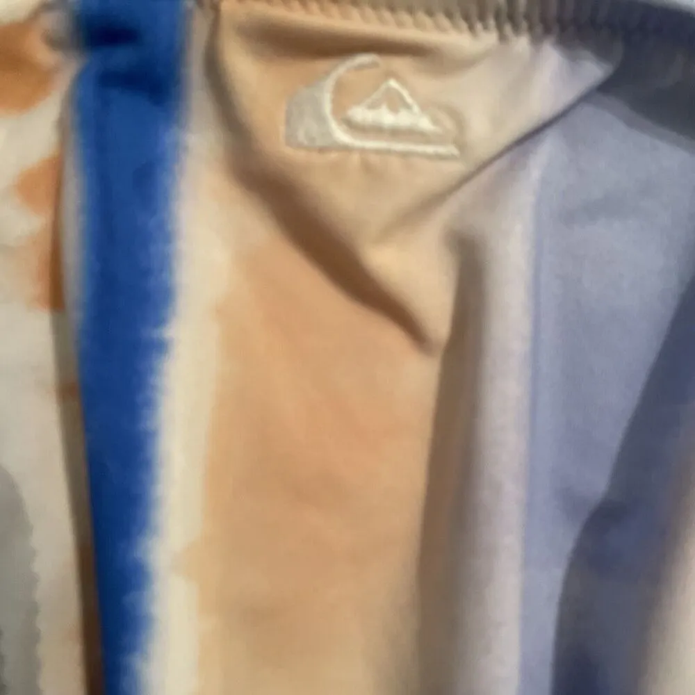 Quicksilver Side Tie Smocked Bikini Bottom Womens Size Small NEW Beach Vacation - Image 9