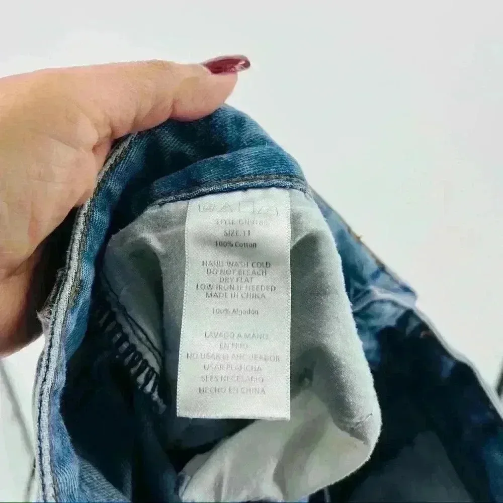 Great Smoky Los Angeles High Waist Wide Leg Jeans Size‎ 11 Blue Size undefined - Image 7