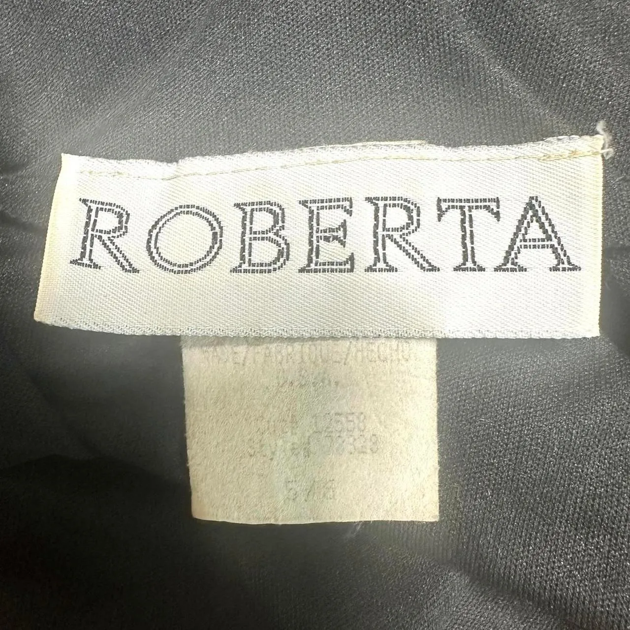 ROBERTA VTG 90s Black Sleeveless Fringe Mini Dress Rhinestones Women 5/6 Western - Image 6