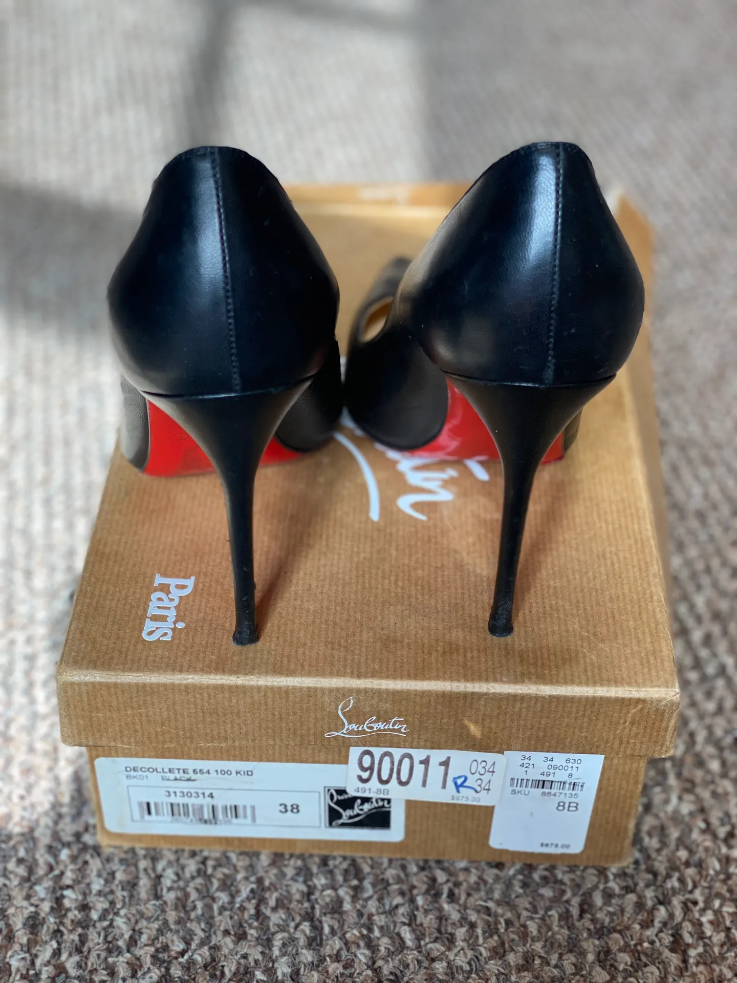 Christian Louboutin Decollete 554 100 - Image 9