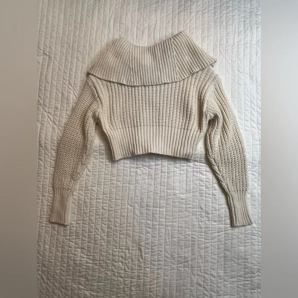 Aerie double zip copped cardigan NWOT - Image 4