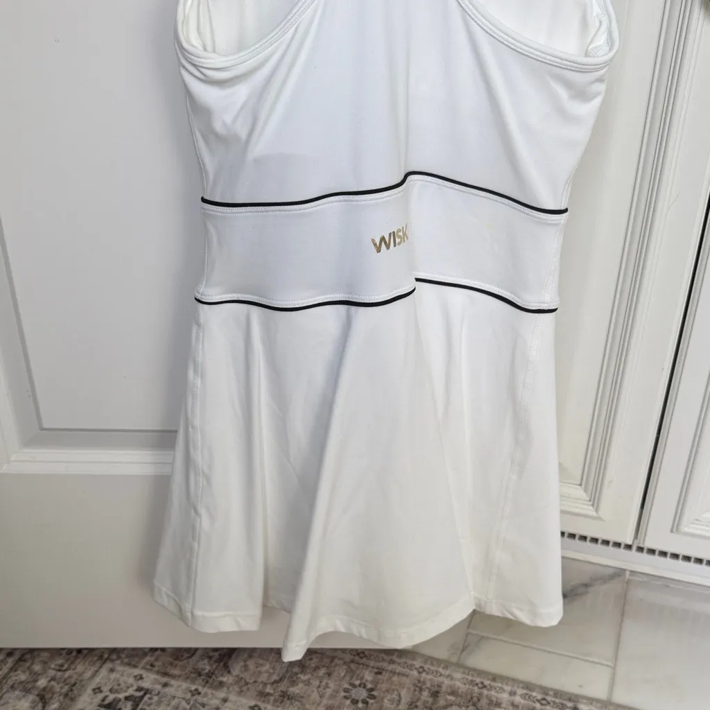 Wiskii Future Playground dress in cream and Black Women's tennis, pickeball White - Image 9