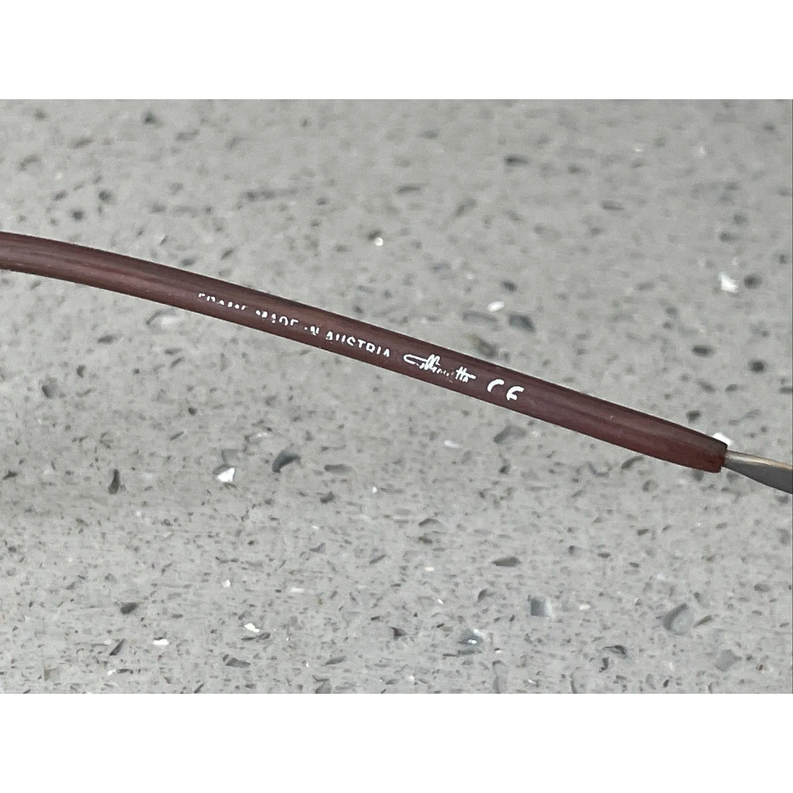 SILHOUETTE SPX M1879 /20 605 Burgundy Clear Eyeglasses FRAMES ONLY 50 - Image 10