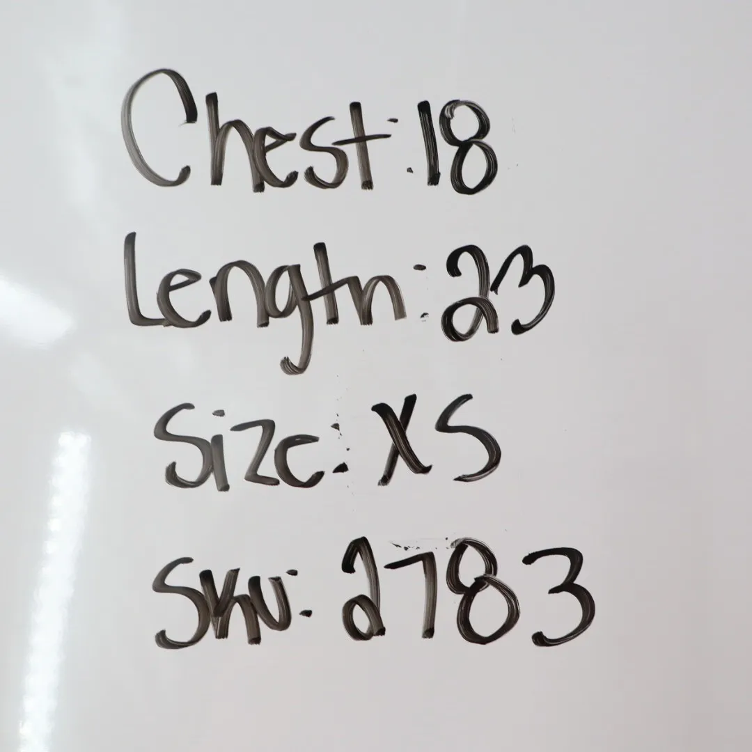 American Giant Red V Neck Basic Tee T Shirt Womens XS Made USA Cotton - Image 6