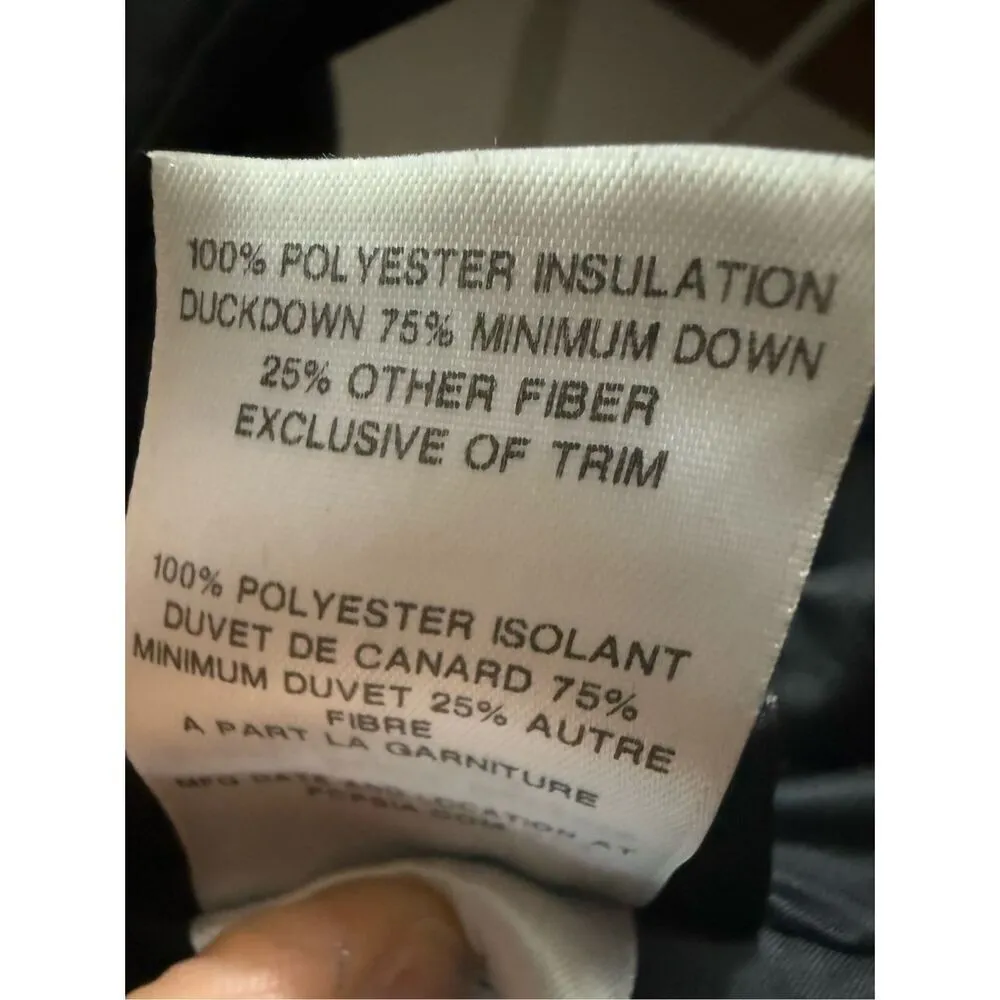 Patagonia Downtown Loft Parka Black Goose Down Womens XS Puffer Coat - Image 9