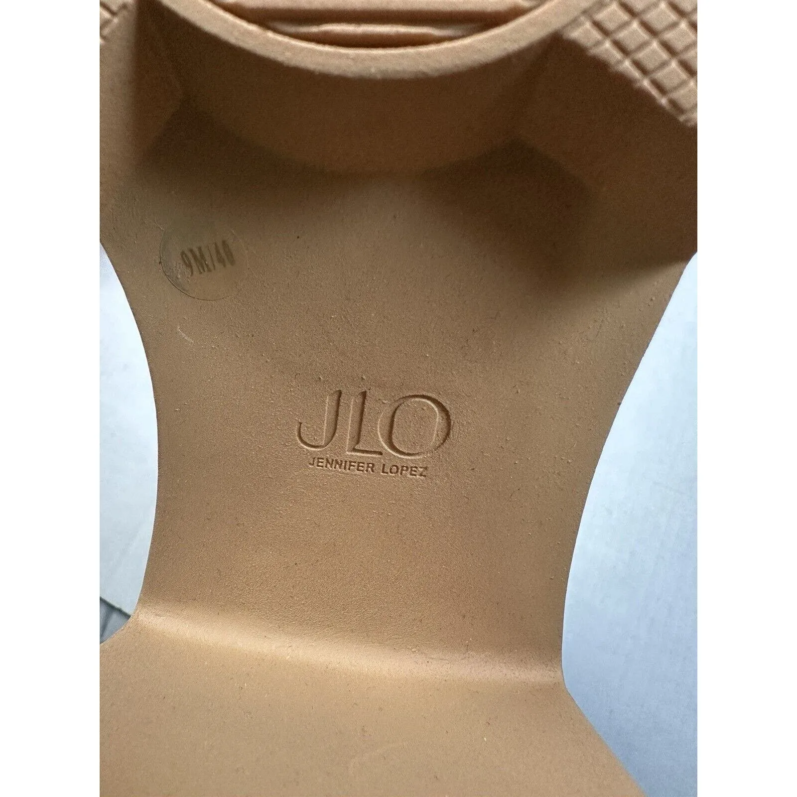 JLO Jennifer Lopez Emalee Ankle Boots, Women's Size 9 M, Beige NEW MSRP $110‎ - Image 6