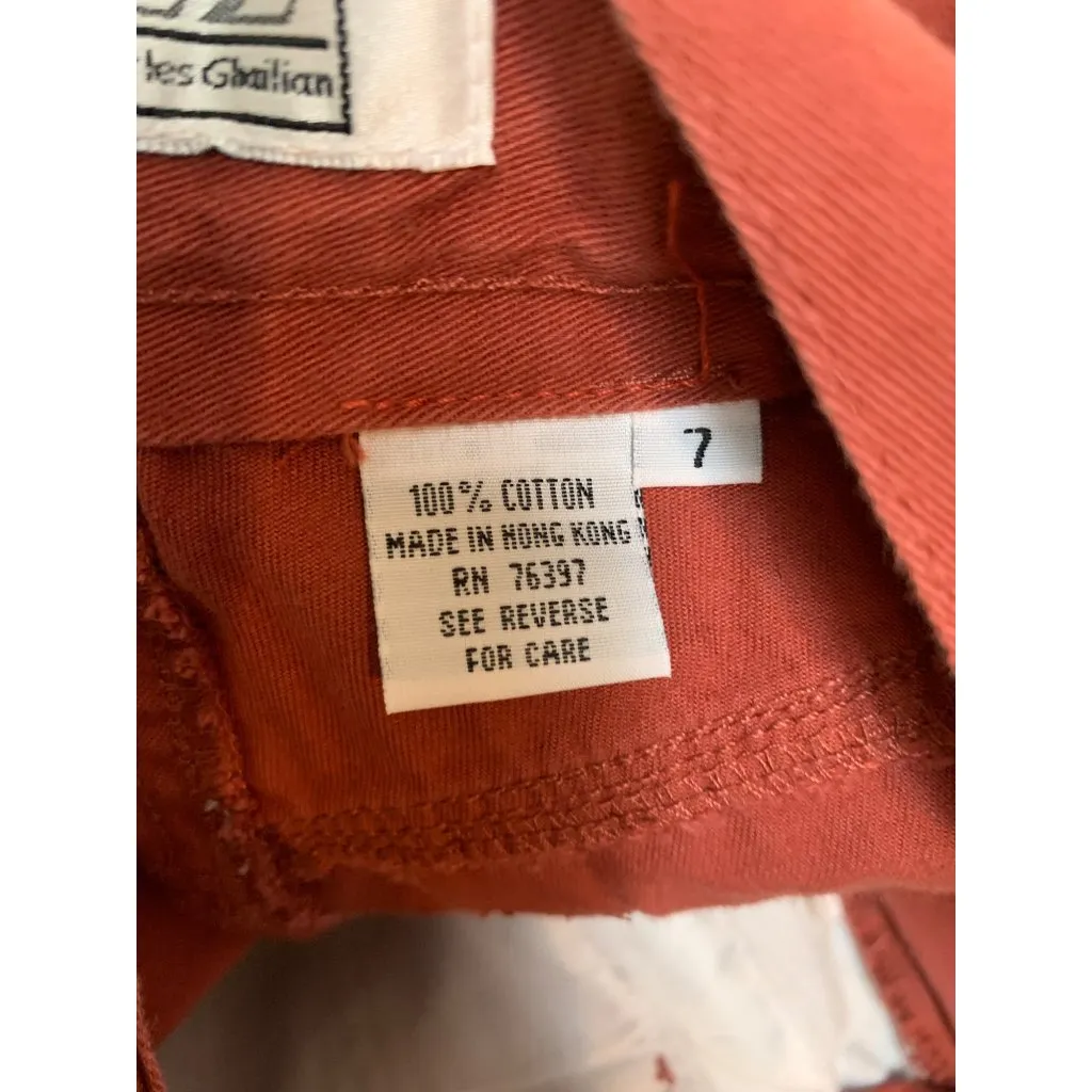 Vintage Women’s Chazz Credentials By Charles Ghailian Rust Hi - Image 5