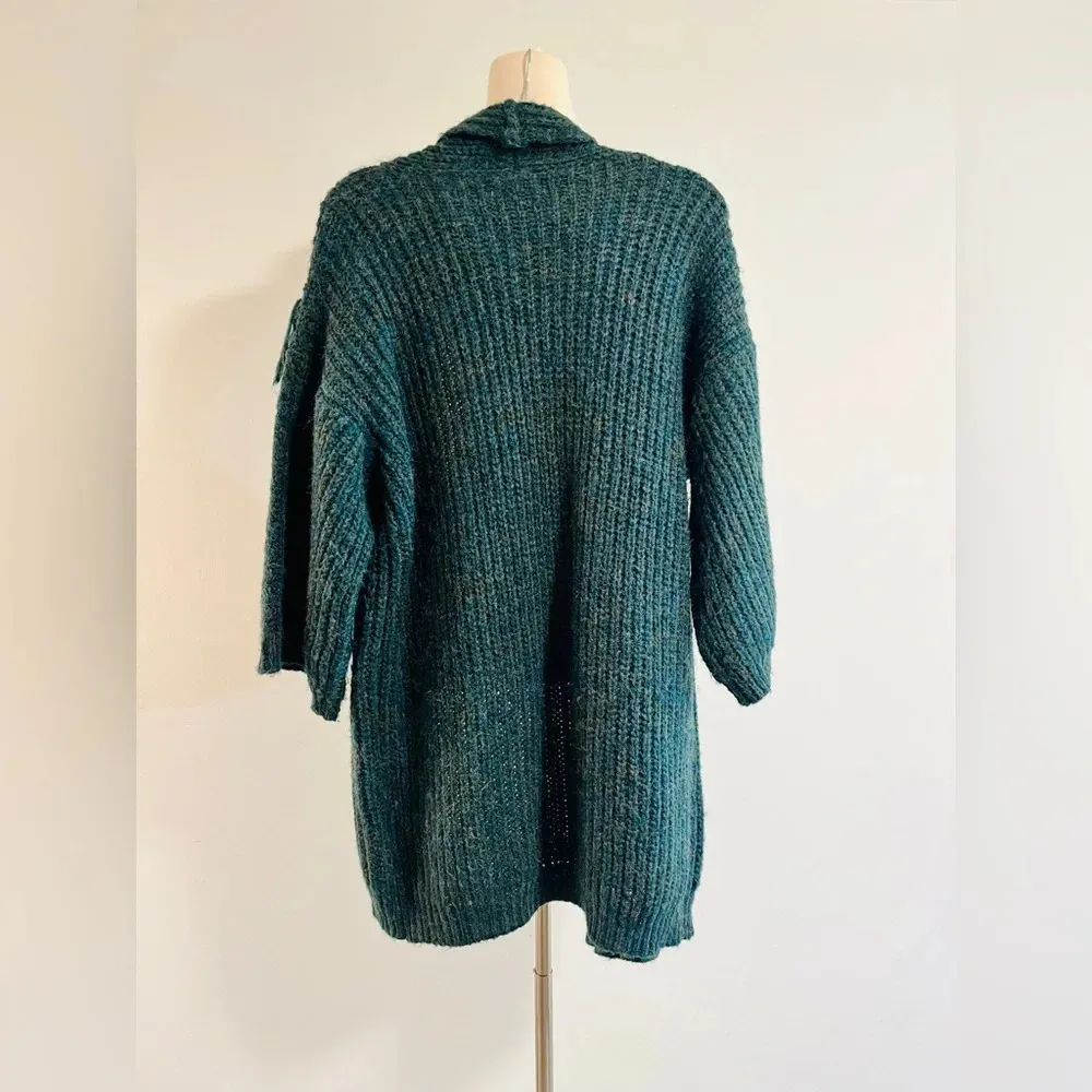 Anthropologie Stevie Fringed Knit Kimono Size OS NWOT - Image 4