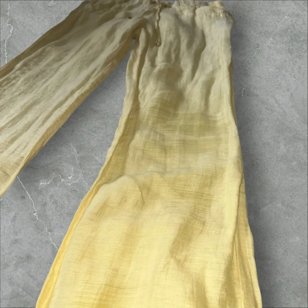 Bebe  Yellow Men's Pants - Image 4