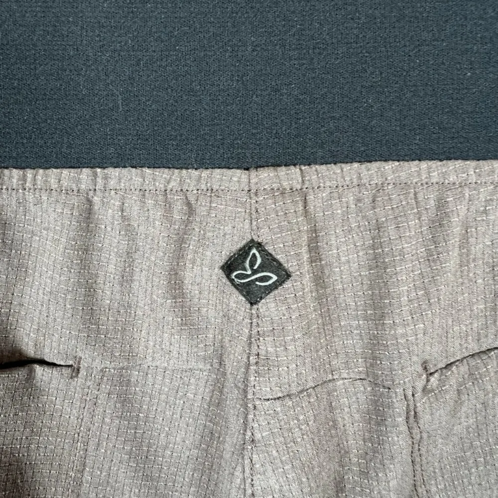 PrAna Womens Hybridizer Pants Brown Pocket Hiking Outdoor Campcore Stretch Large - Image 11