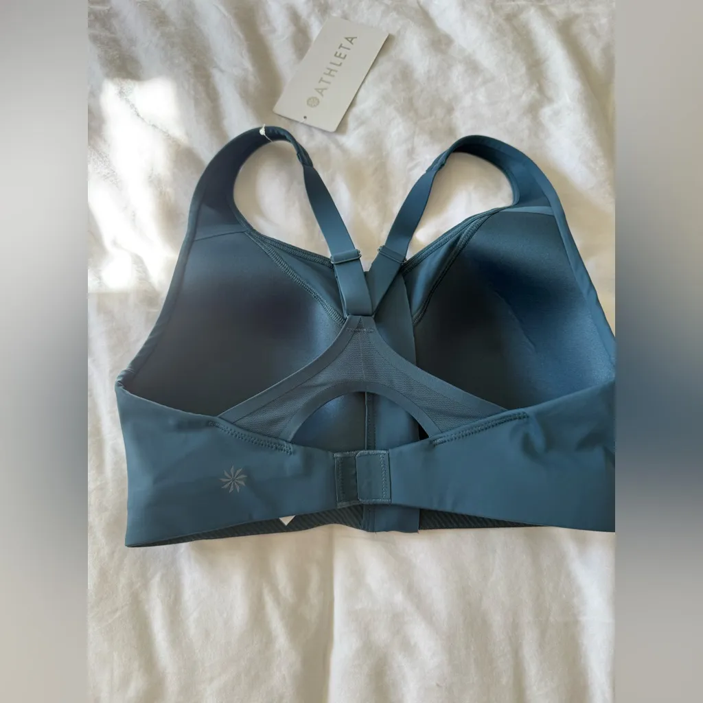 Athleta Advance Zip Front Sports Bra- NWT - Image 2