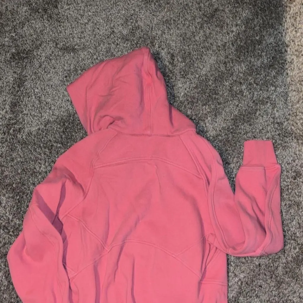lululemon Pink Scuba Zip-Up Hoodie - Image 3
