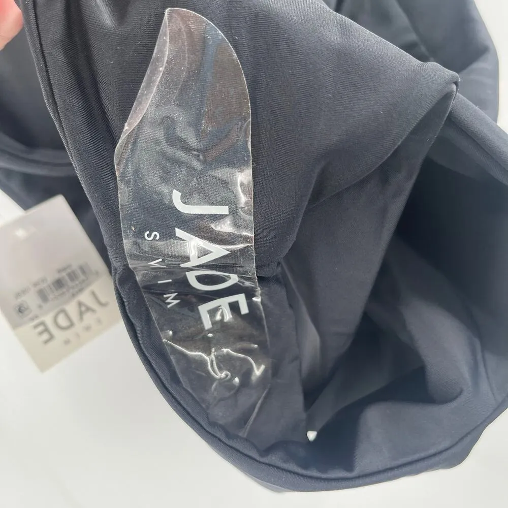 JADE SWIM Swimsuit Size Extra Small All In One Piece Black Matte NWT Swim Beach - Image 13