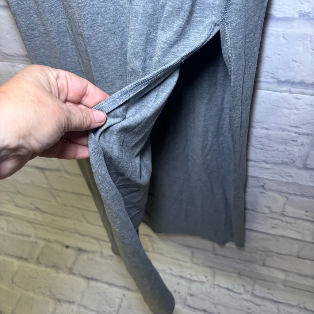 Lululemon Refresher Racer Back Tank Dress Gray Midi/Maxi sz 4 Athletic - Image 7