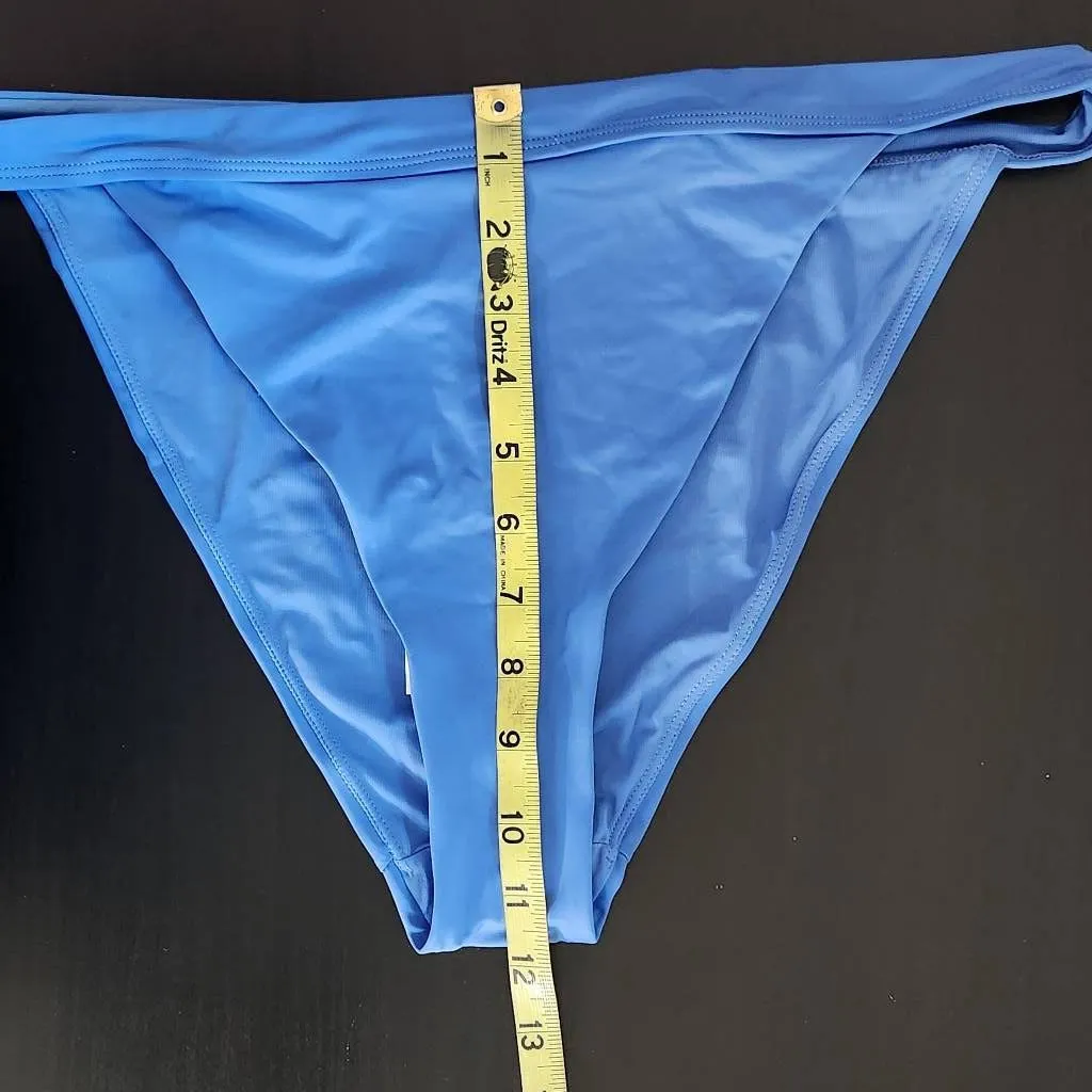 Andie Blue Swim Bottom NWT Size XL Blue Andie Swim Bikini Bottom Blue Swimwear - Image 10
