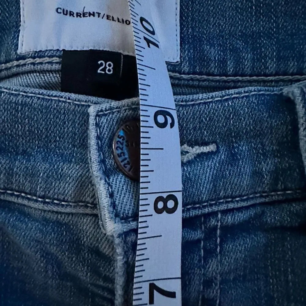 Current Elliott distressed ankle jean 28 - Image 6