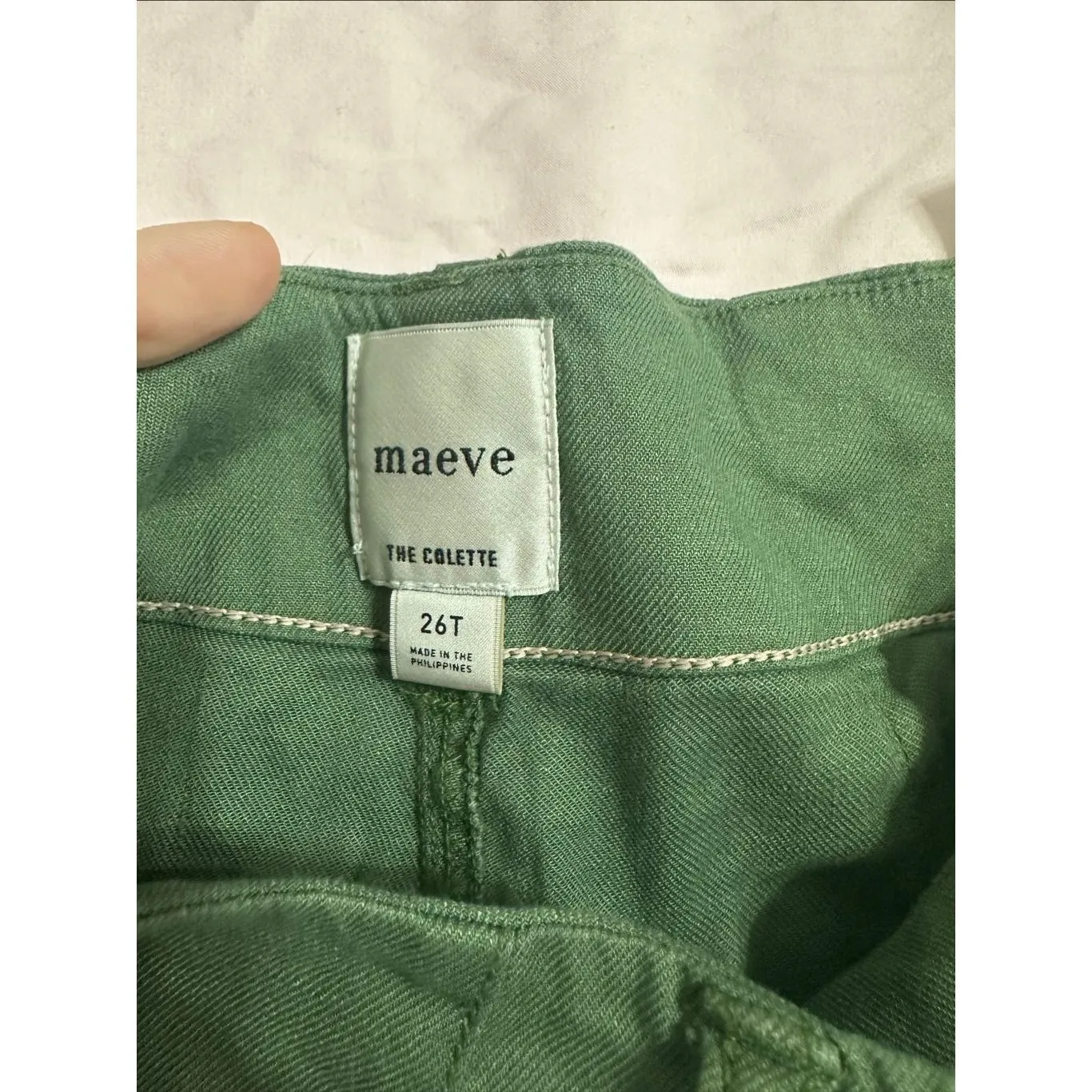 NWT Anthropologie  26 TALL The Colette Crop Wide-Leg Pants by Maeve Size 26T - Image 12