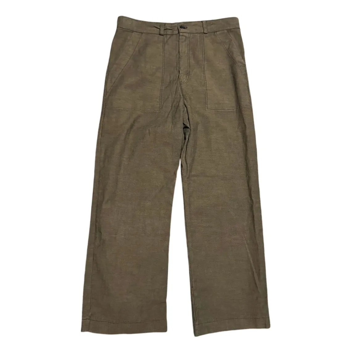 Prairie Underground Organic Cotton Workwear Pants – Olive - Image 2