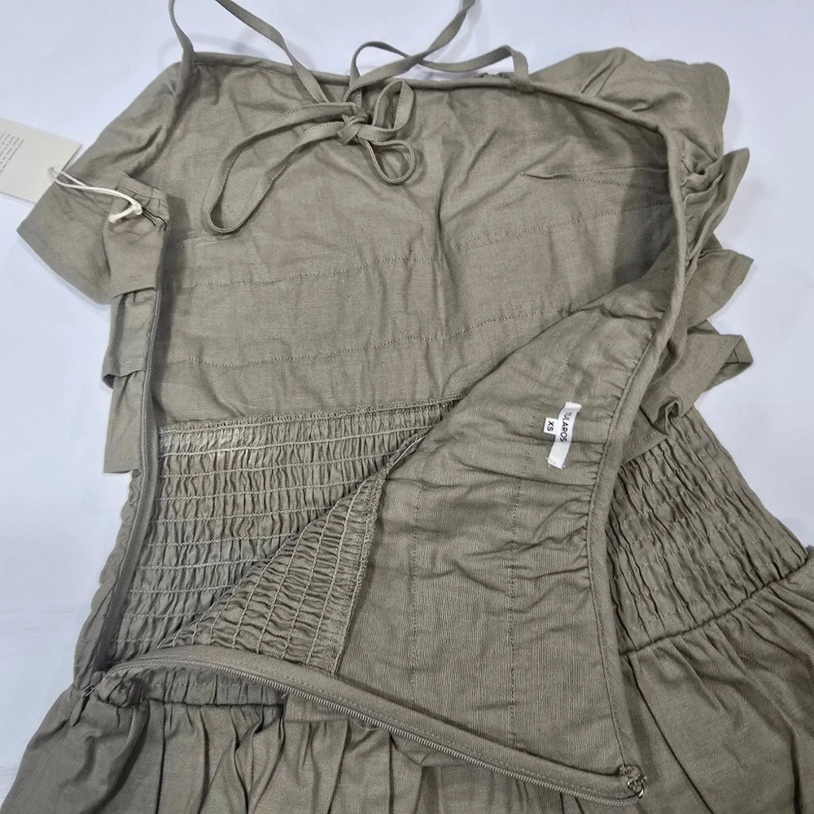 Tularosa Rory Dress in Sage Green XS - Image 11