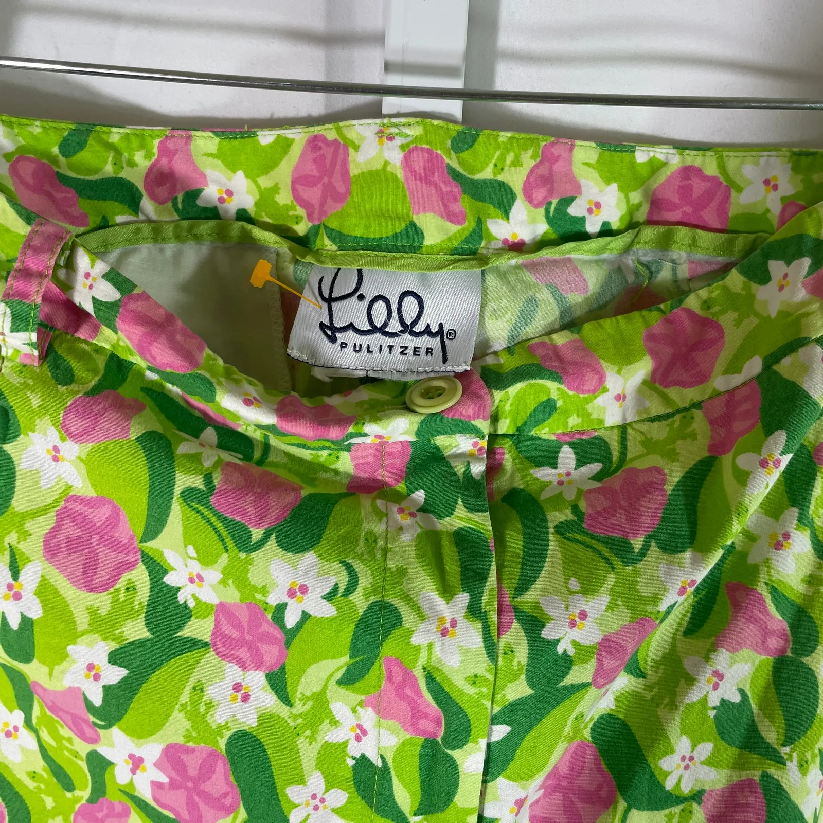 Vintage Lilly Pulitzer Floral Pants - Image 4