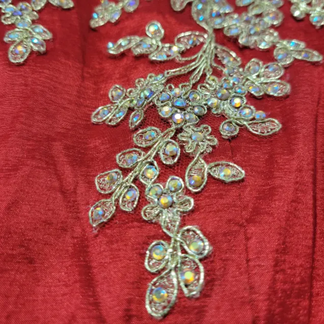 Dancing Queen Dress Size XS Mermaid Gown Evening Dress Prom Dress Gown With Flaw - Image 8