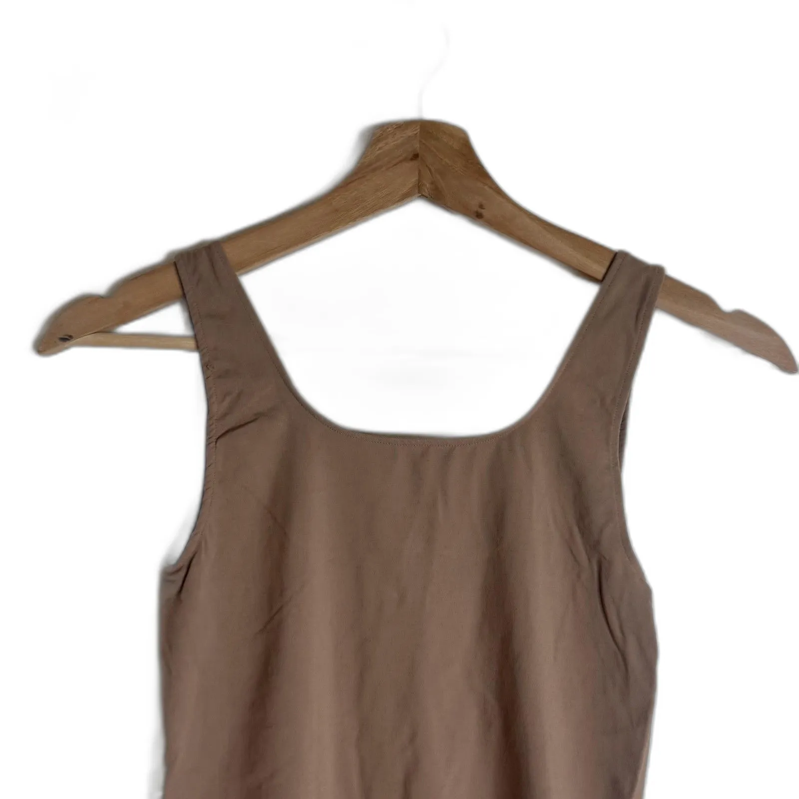 Skims Soft Smoothing Seamless Thong Bodysuit Womens Small Brown Sienna Shapewear - Image 2