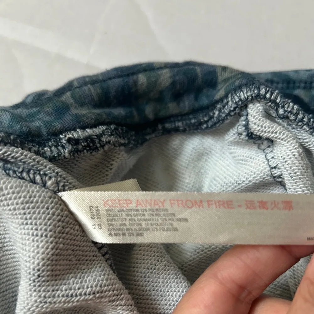 Anthropologie Women’s Saturday Sunday Camilla Joggers Animal Print Leopard Small Blue - Image 5