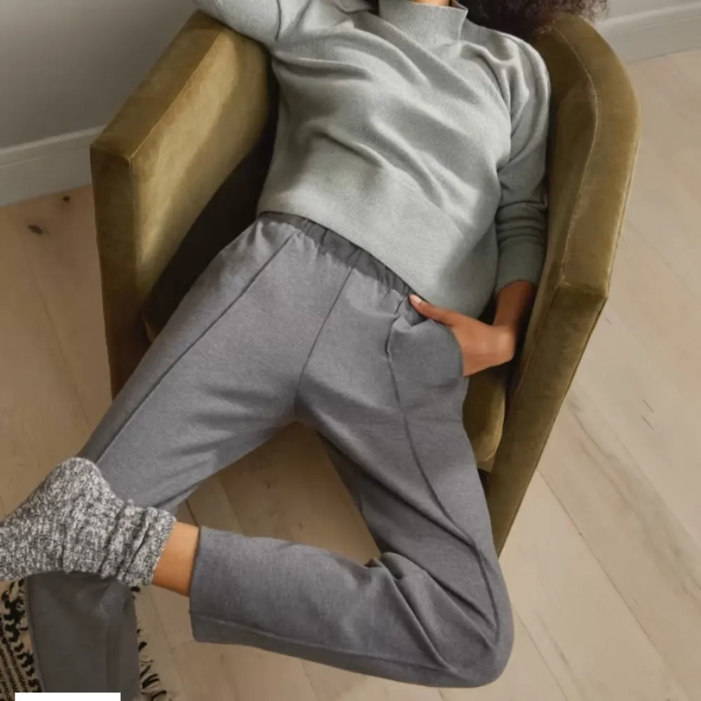 Everlane The Dream Pant Gray Heather - Image 5