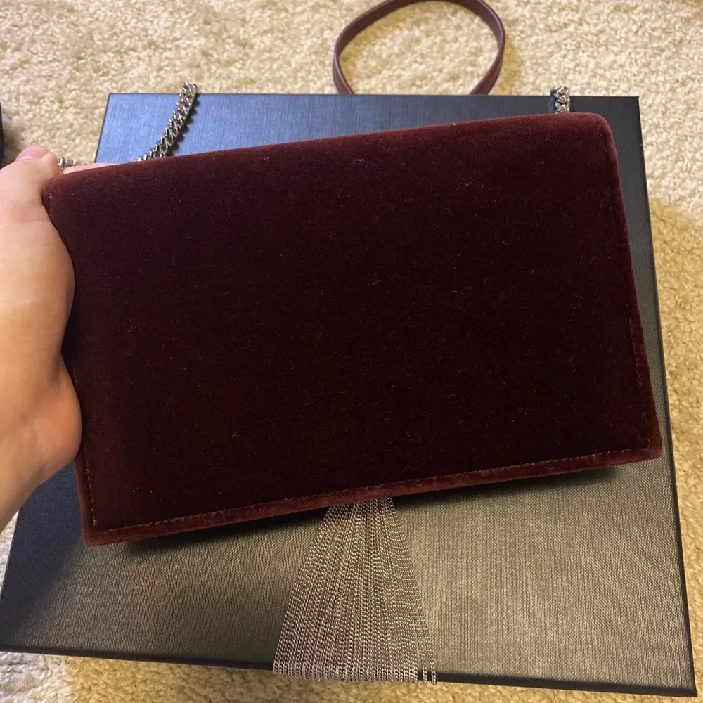 ysl chain wallet monogram shoulder bag - Image 2