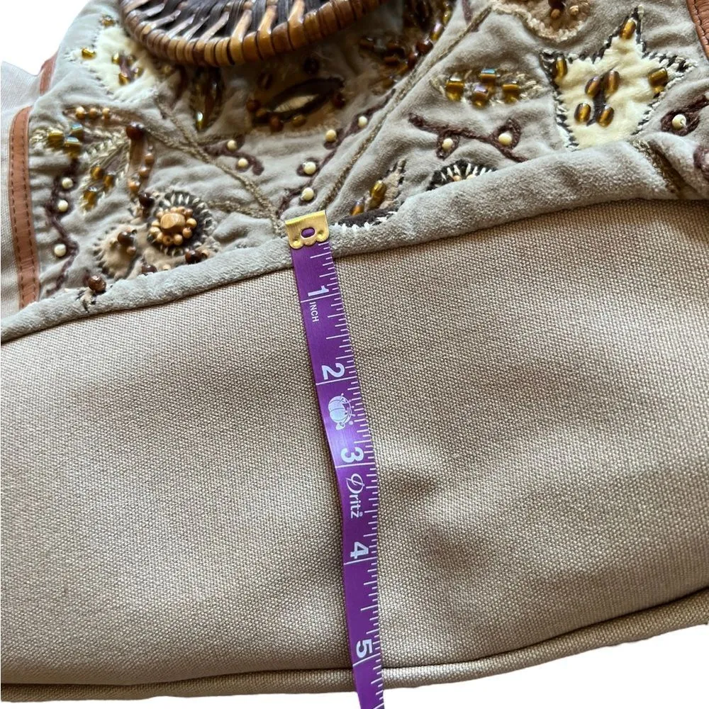 Fossil  Beaded Boho Bag - Image 11