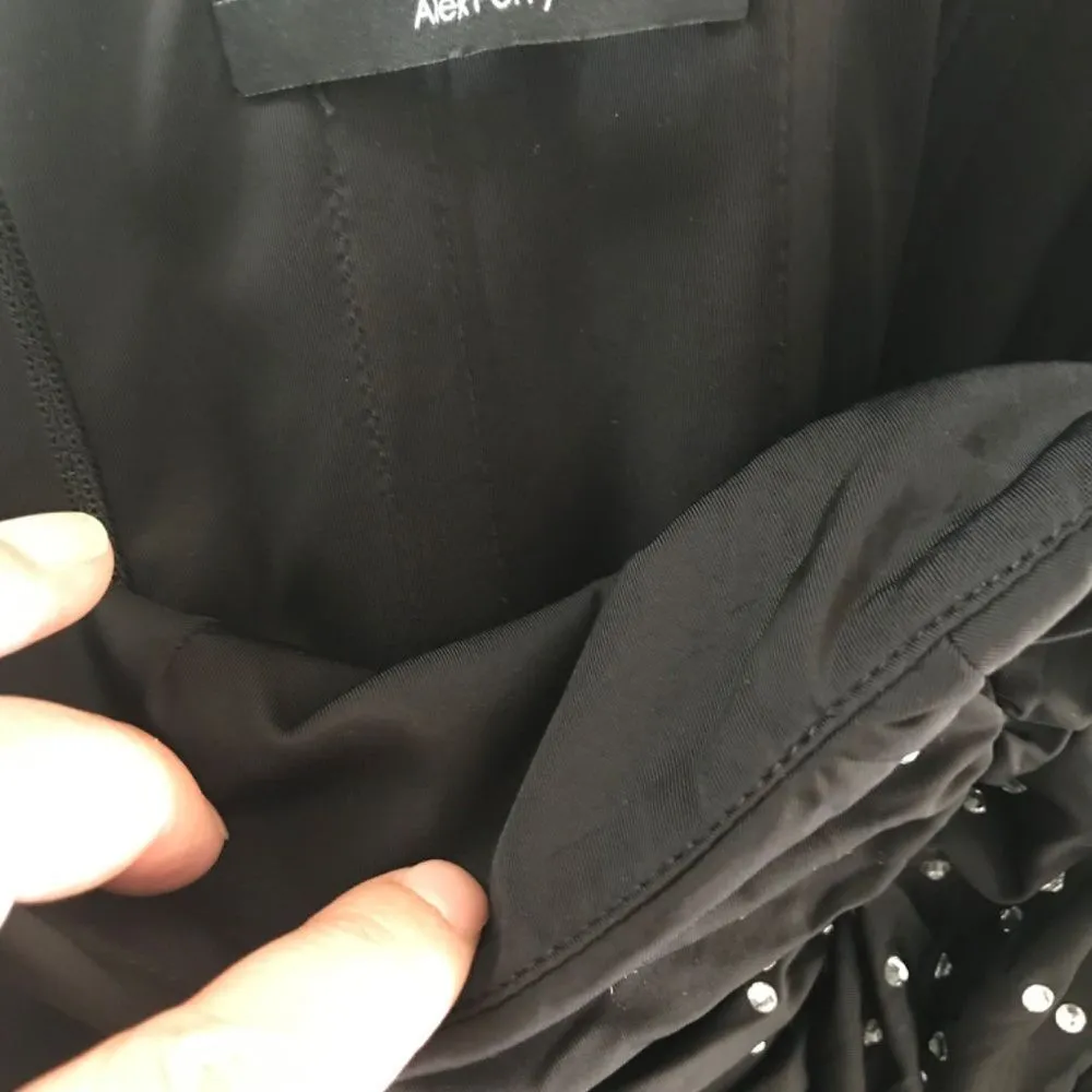 New Alex Perry embellished dress. Black Size 8 - Image 11