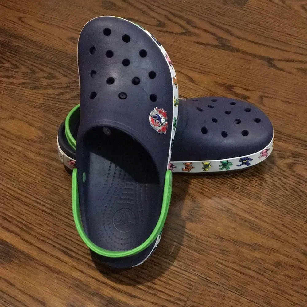 GRATEFUL DEAD CROCS 50th ANNIVERSARY M10 W12 - Image 7