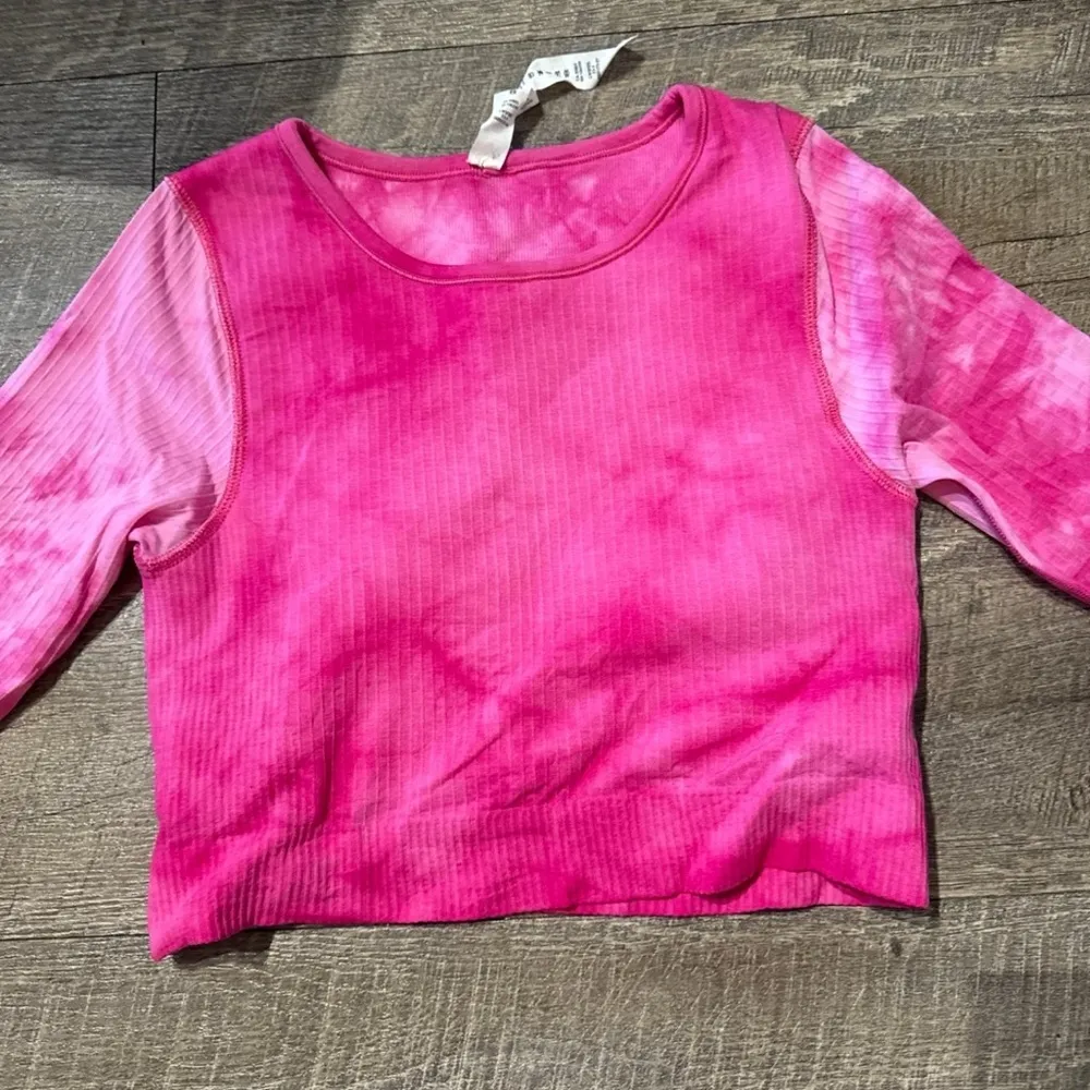 Lululemon Ebb to Street Long-Sleeve Shirt *Marble Dye Sonic Pink - Image 7