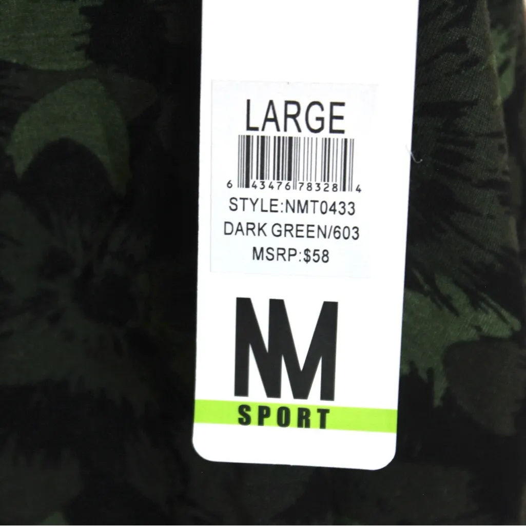 Nicole Miller Sport Floral Camo Racerback Tank Top - Image 5