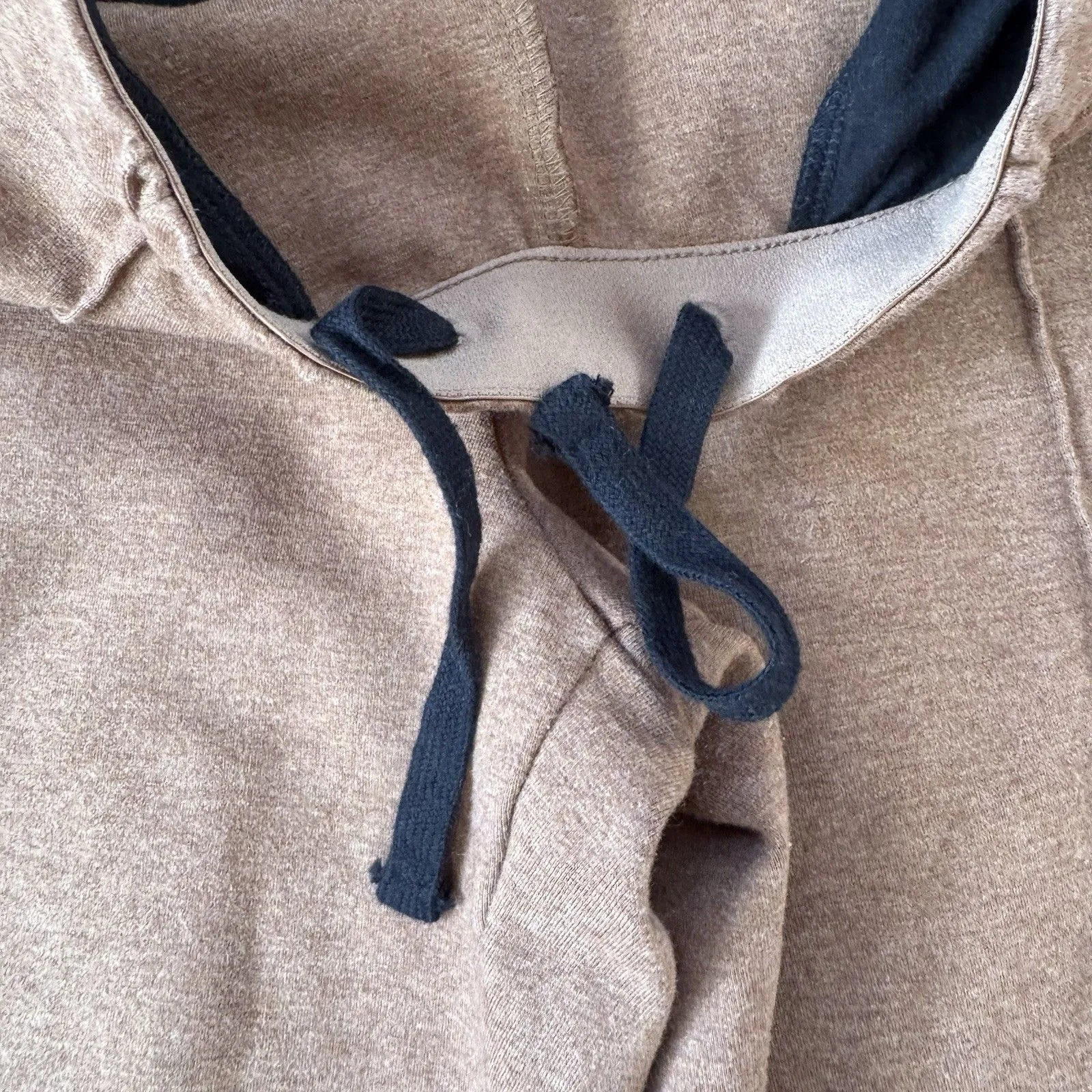 Everlane The Dream Pant Pleated Elastic Waist Pull On Women's Small Camel Brown - Image 6