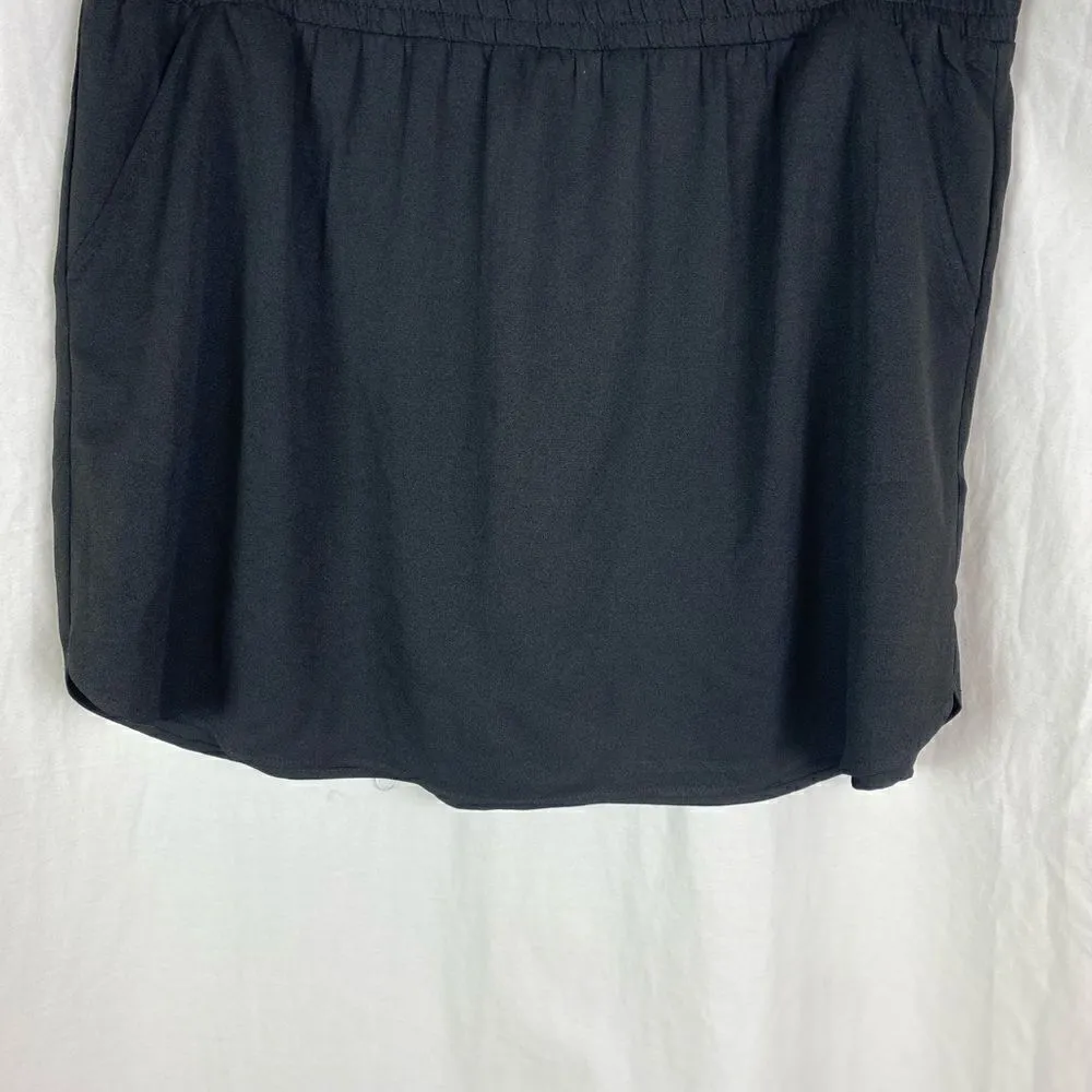 #115 DR2 Black Ruffle Waist Skort Black Size XL - Image 5