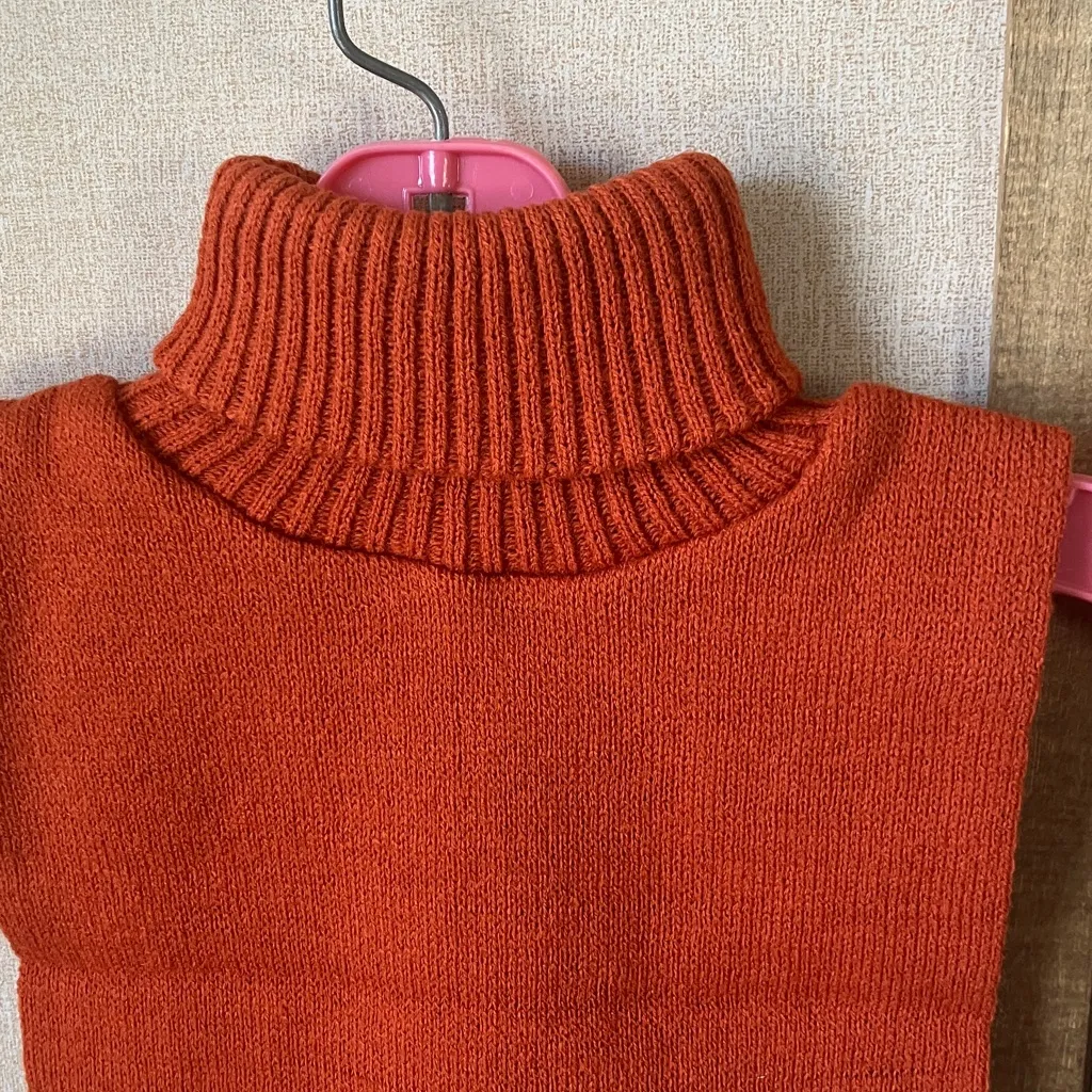 Women's bittersweet Turtleneck dicky Orange - Image 4