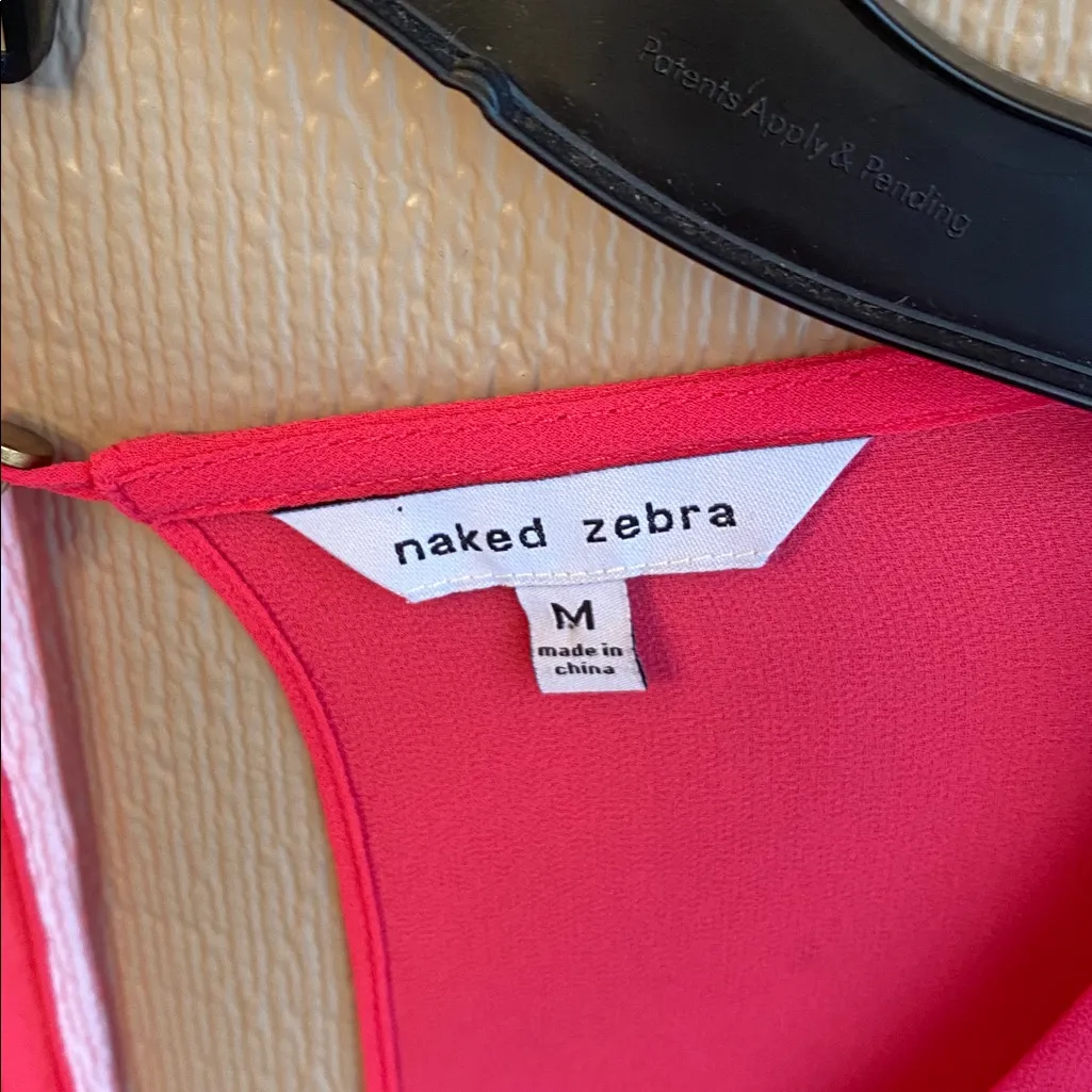 Naked Zebra Fuchsia Blouse - Image 2