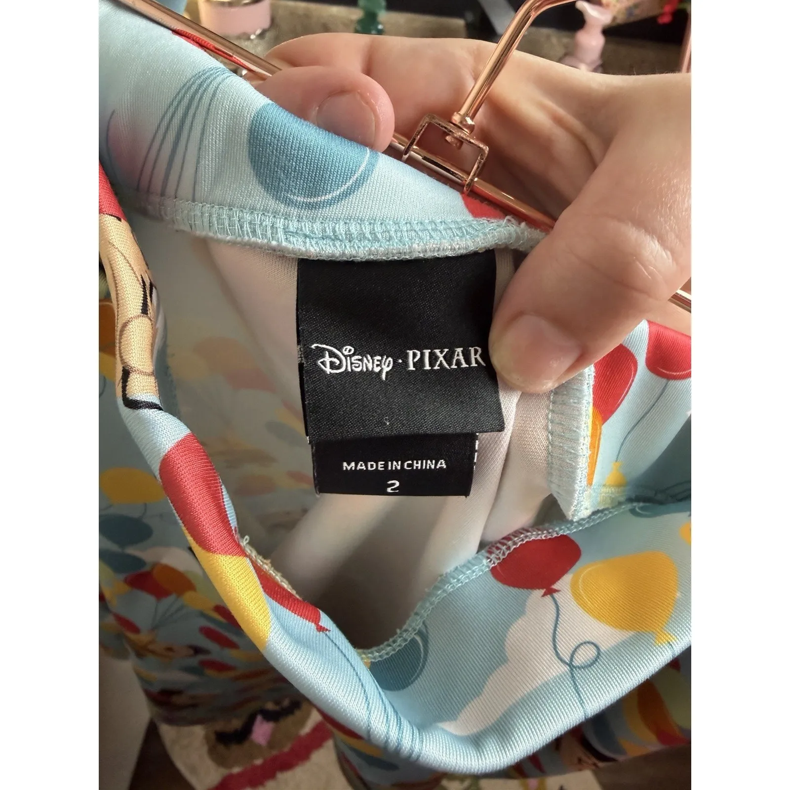 Disney Her Universe Pixar UP House Balloons Skater Skirt Plus Size 2x Pocket - Image 4