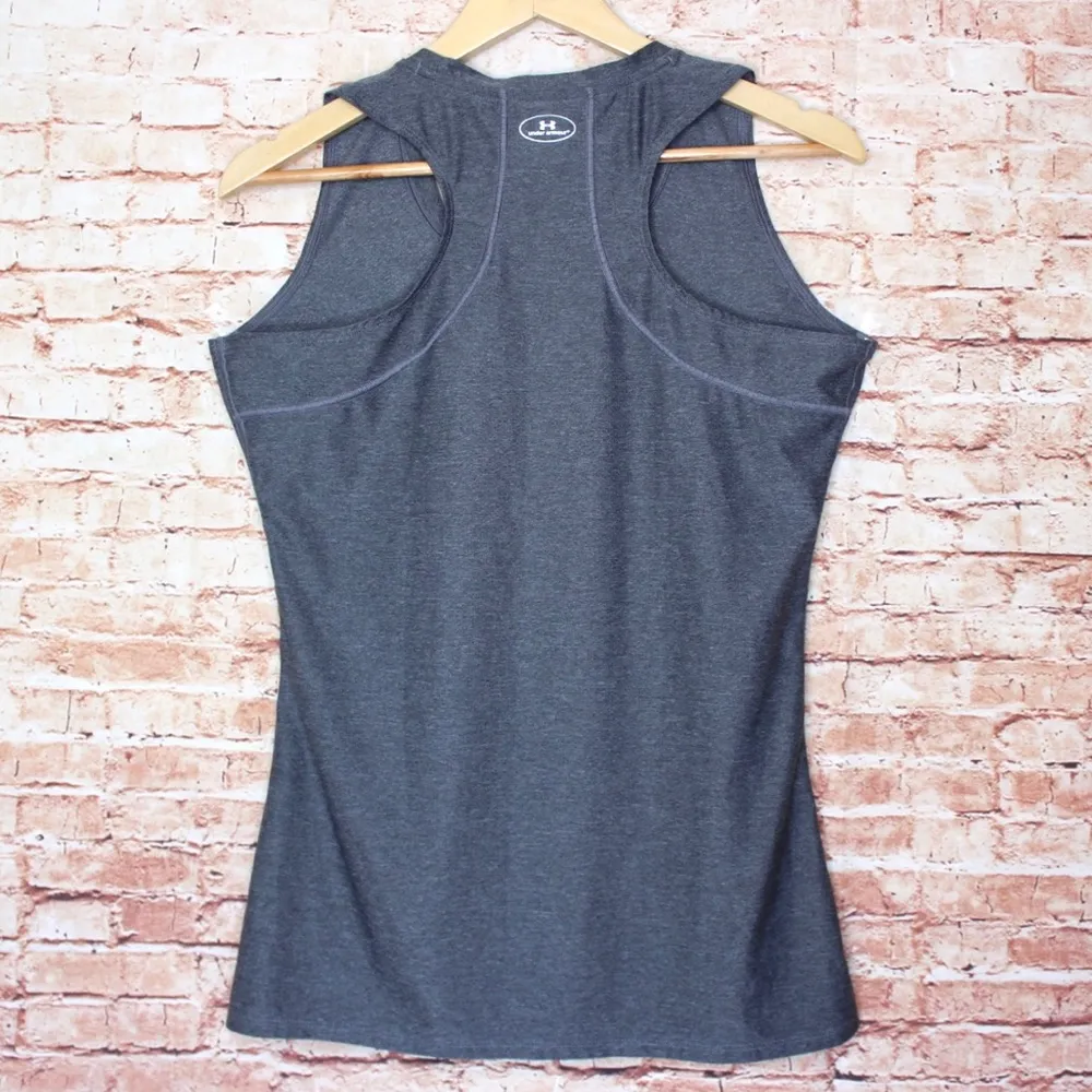 Under Armour  | Gray Fitted Workout Tank Top - Image 6