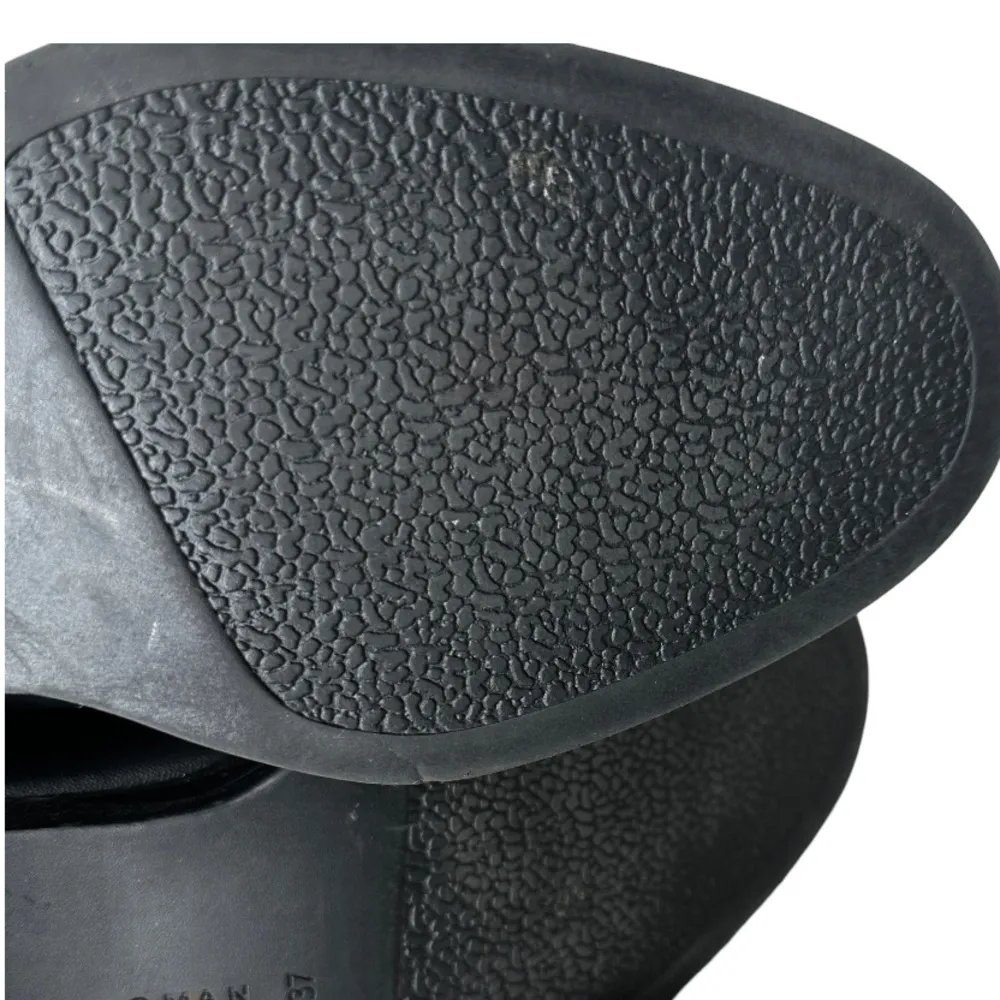 Zara Woman Leather Boots with‎ Chains - Image 5