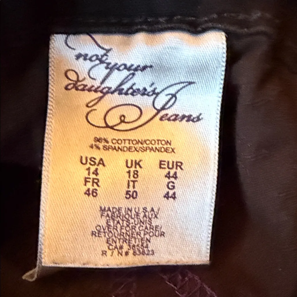 Elegant Black Flare Women's Jeans Size 14 - Image 9