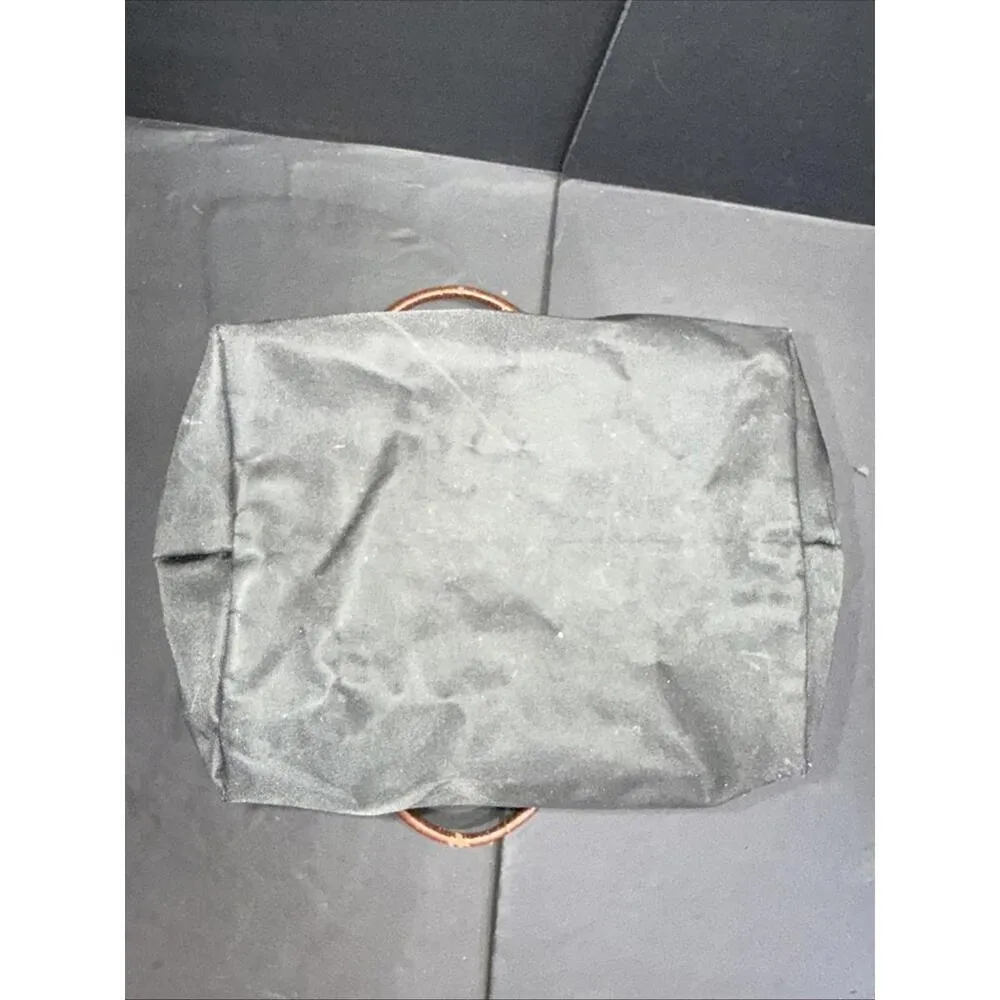 Longchamp Les Pliags Small Black Top Handle Nylon Packable Tote Bag Purse READ - Image 14