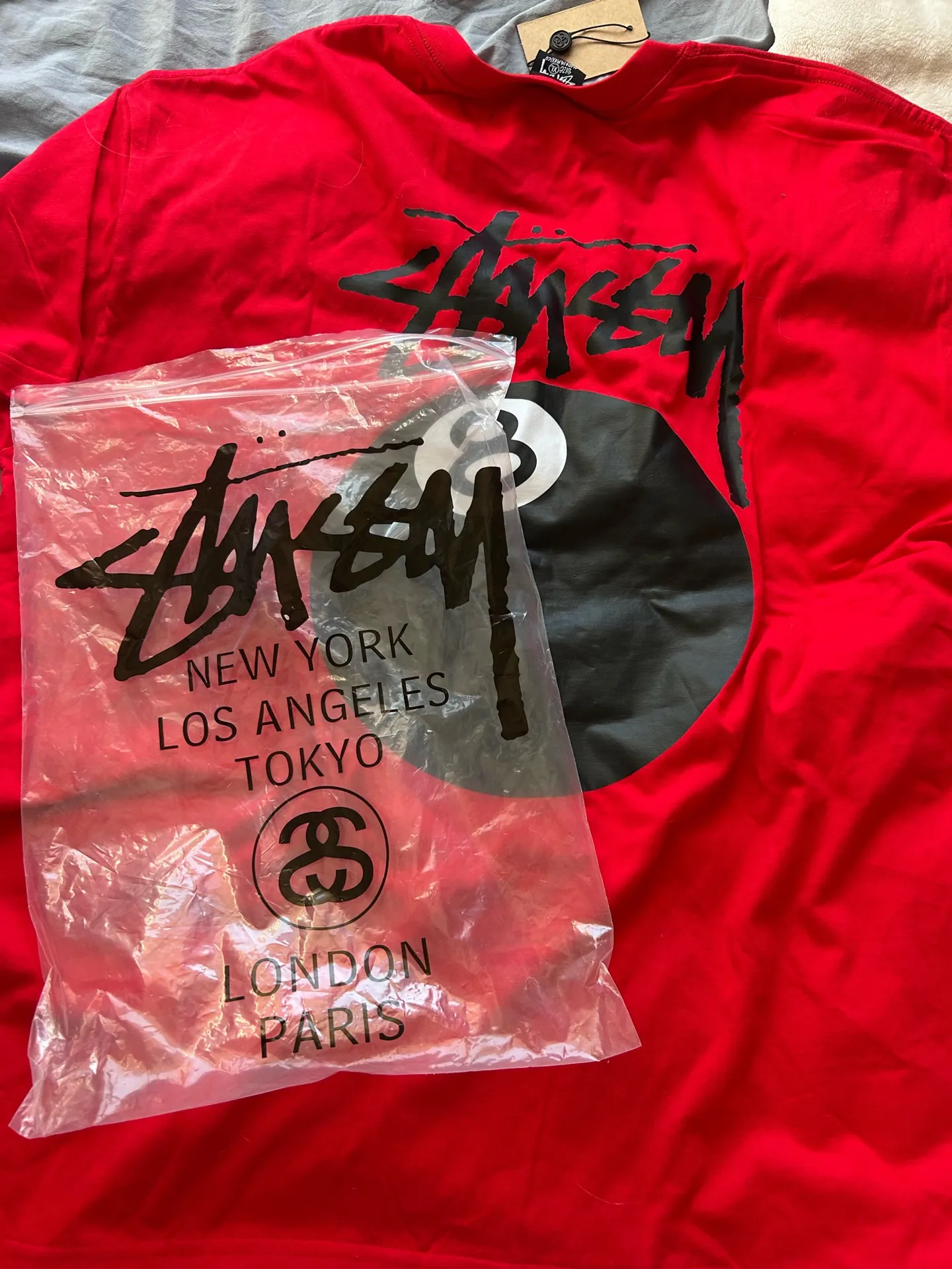 Stüssy  Tee Graphic Red - Image 4