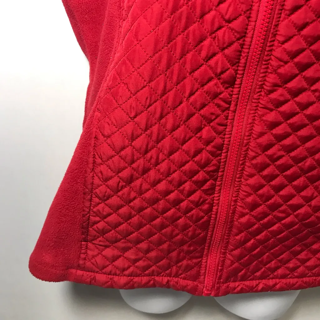 IZOD  Red Jacket Vest Size Medium - Image 2