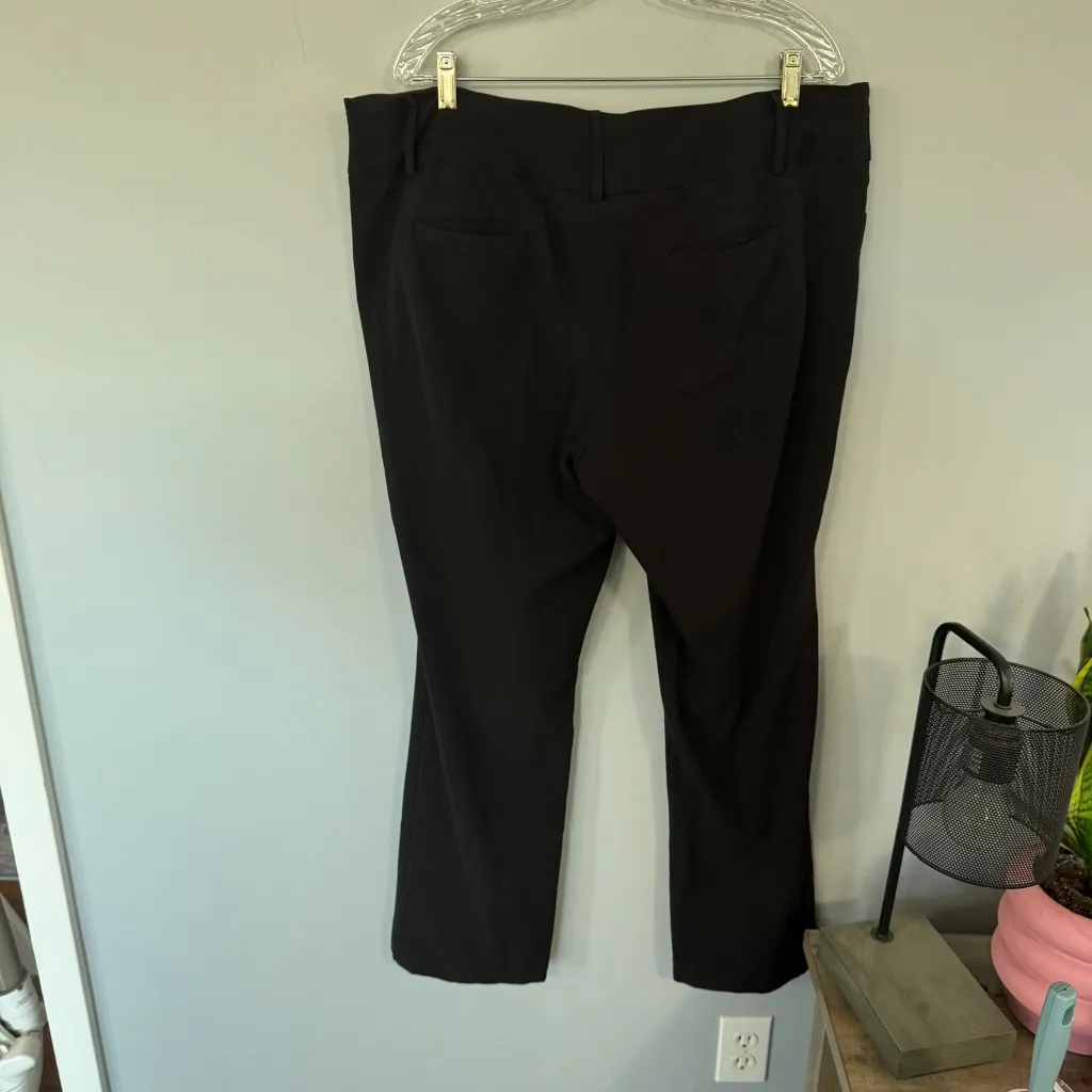 Apt. 9 Black Dress Pants Slacks BootCut Women's Plus Size 14 - Image 7