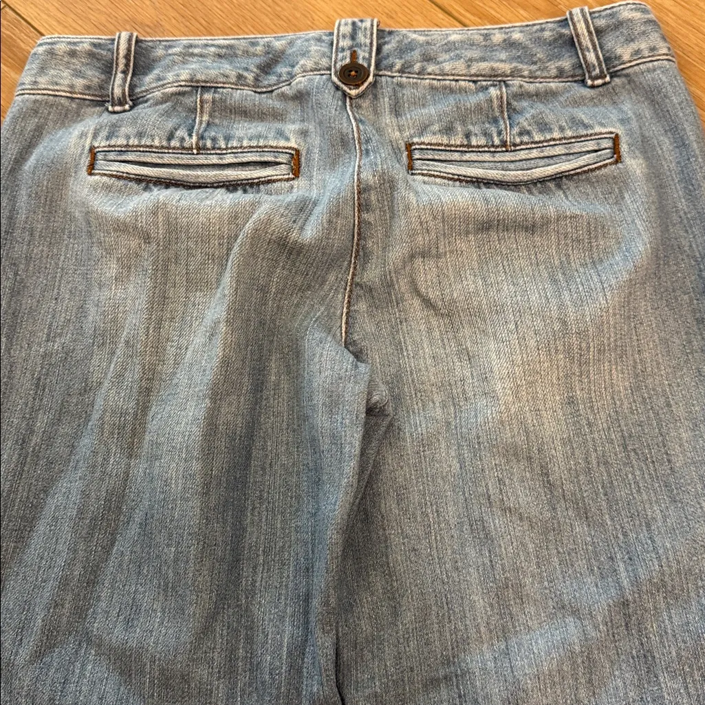 LOFT Light Blue Flare Jeans - Image 9