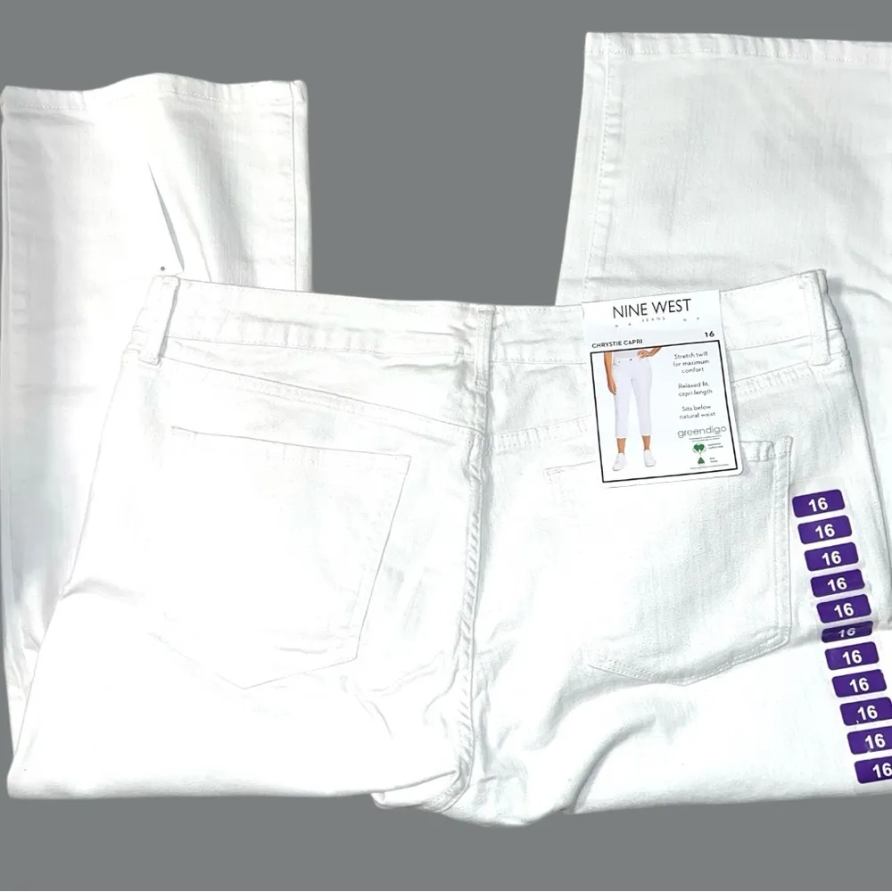 Nine west new Women's White Jeans - Image 7